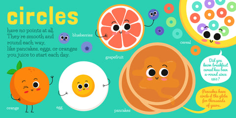 Board Book - Nom Nom: Shapes