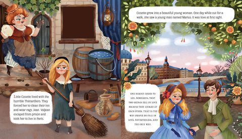 Board Book - Lit for Little Hands: Les Miserables