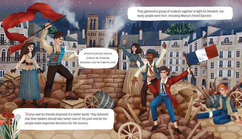 Board Book - Lit for Little Hands: Les Miserables