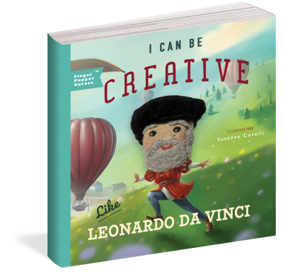 Book (Board) - I Can Be Creative Like Leonardo DaVinci
