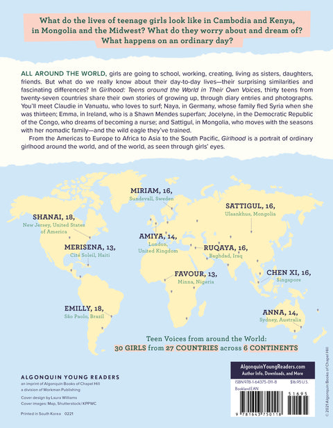Book - Girlhood Teens Around the World