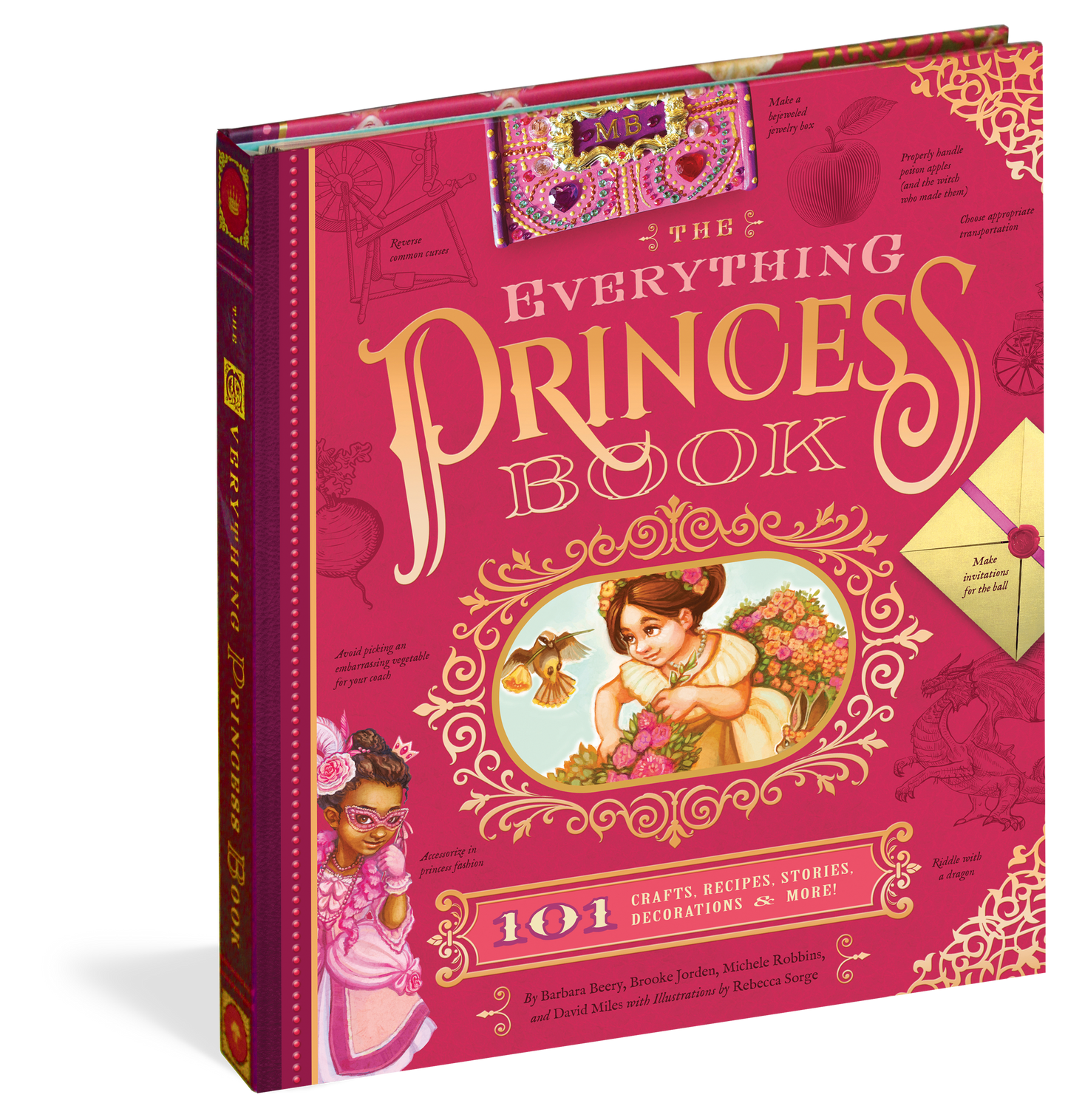 Book - The Everything Princess Book: 101 Crafts, Recipes, Stories, Hairstyles, and More!