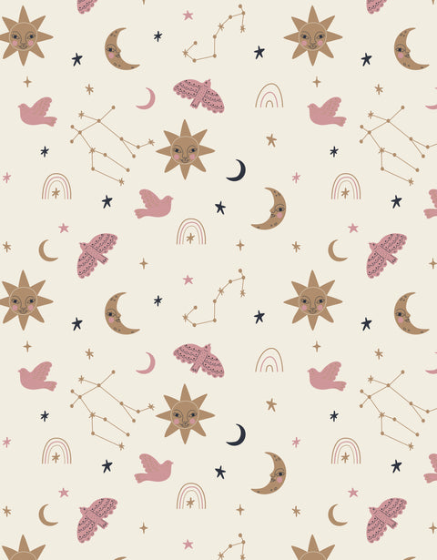 Footie (cremallera) - Eres mi sol, mi luna y mis estrellas