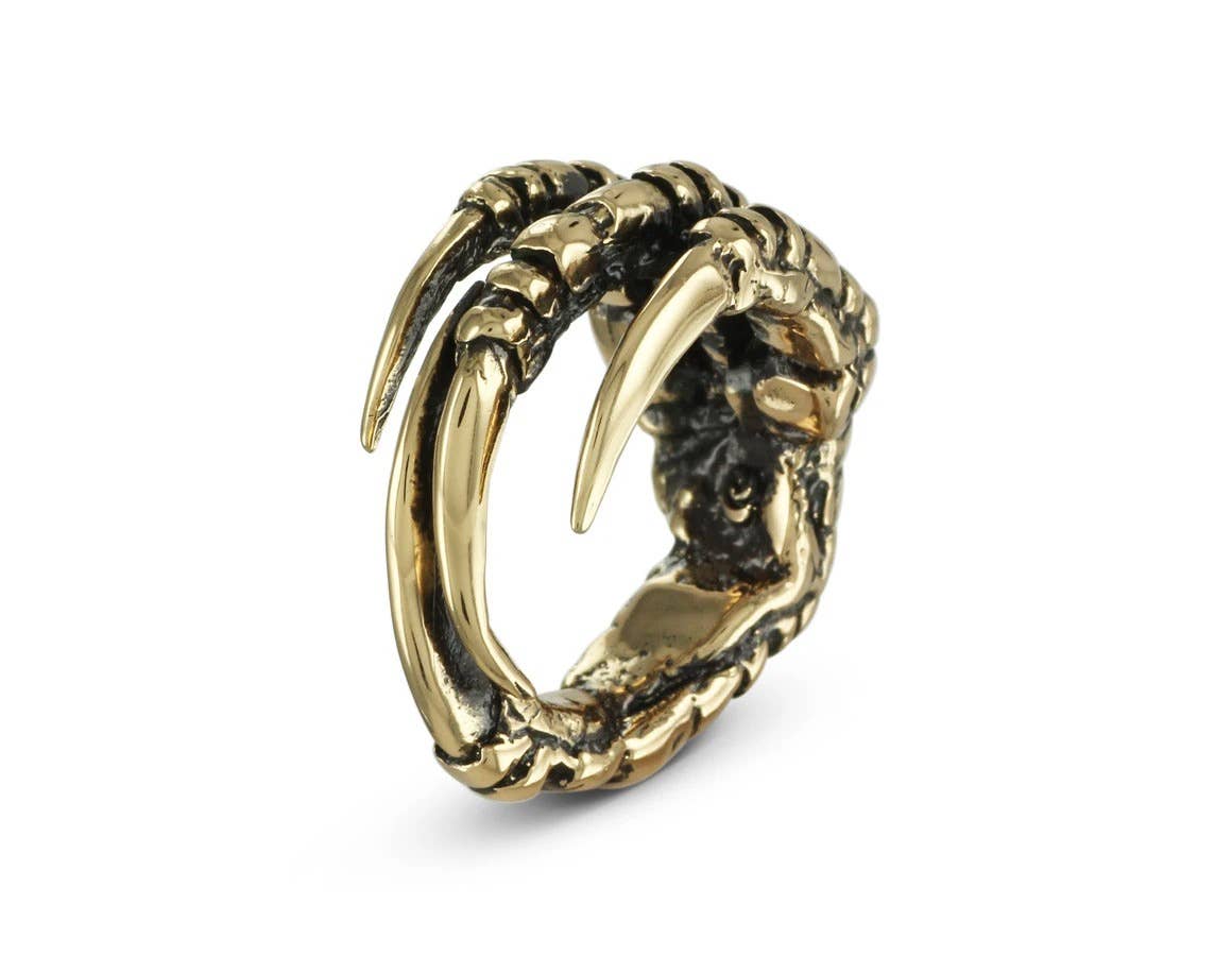 Jewelry - Crow Claw Ring Bronze