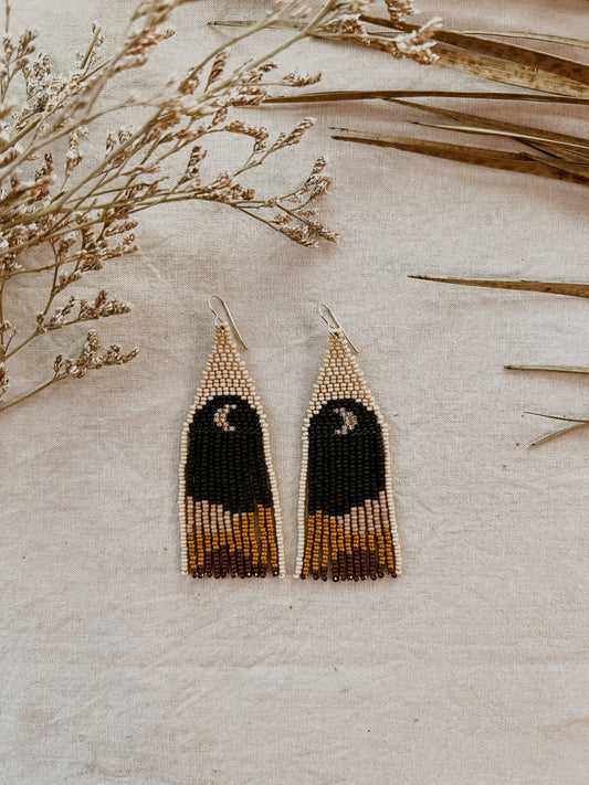 Earrings - Evening Moonscape Set