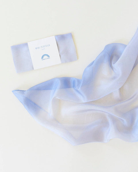 Mini Earth Playsilks - Stone (100% Natural Silk)