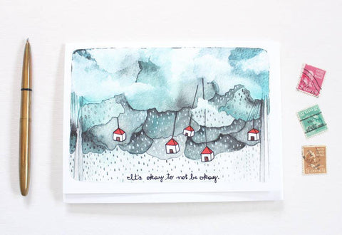 Art Card - It's Okay To Not Be Okay