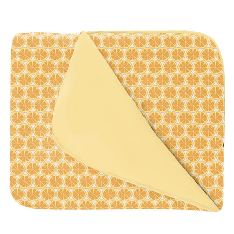 Fluffle Toddler Blanket - Natural Lemons