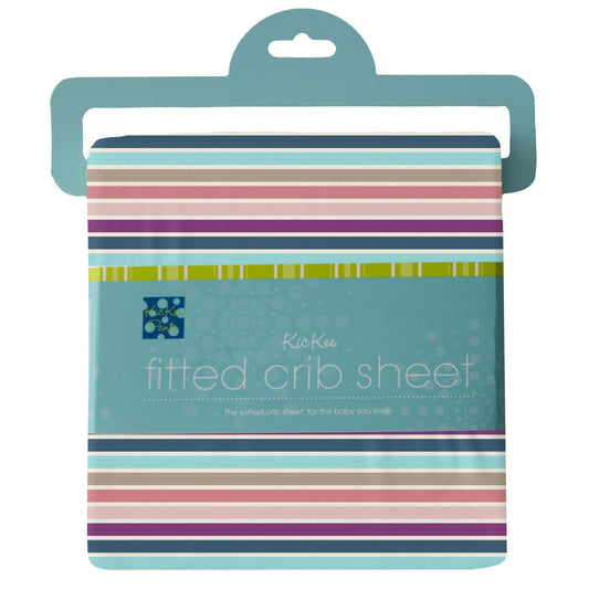 Crib Sheet - Love Stripe