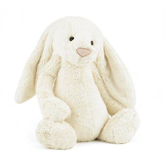 Stuffed Animal - Bashful Cream Bunny Huge