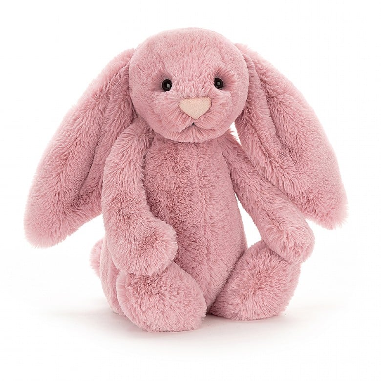 Stuffed Animal - Bashful Tulip Pink Bunny Small
