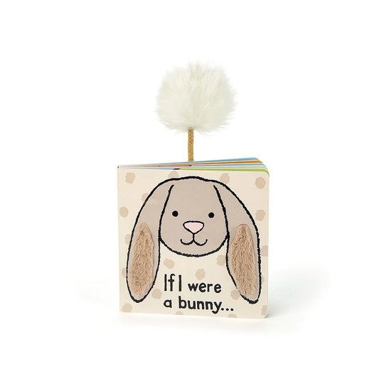 Book (Board) - If I Were a Bunny (Beige)