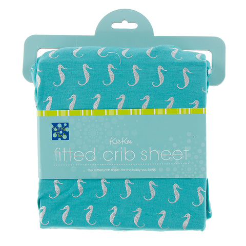 Crib Sheet - Neptune Mini Seahorses