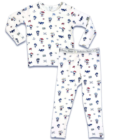 2 Piece Pajamas (Long Sleeve) - Pirates