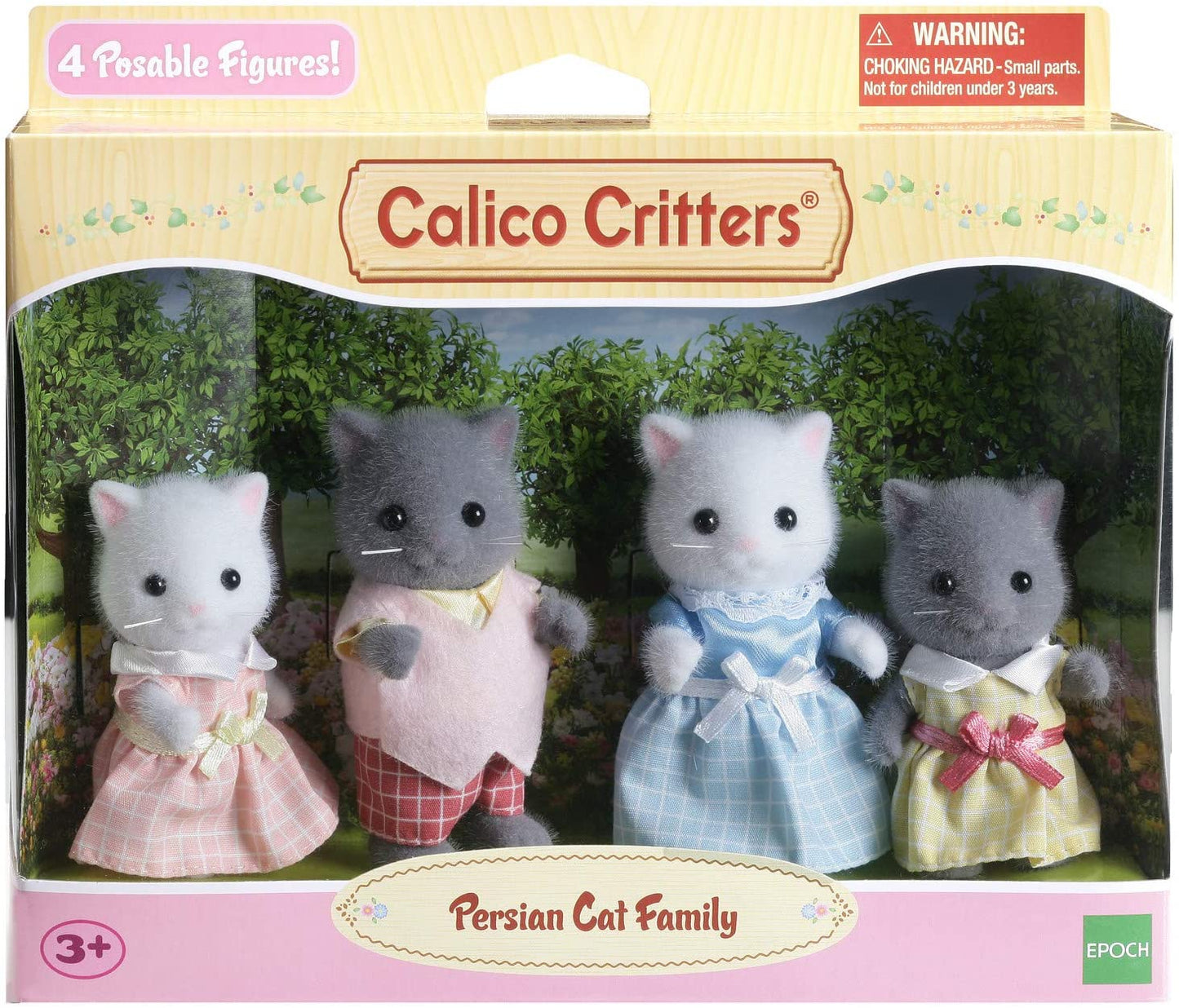 Calico Critters - Persian Cats Family