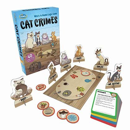 Game - Cat Crimes: A Who's to Blame Logic Game