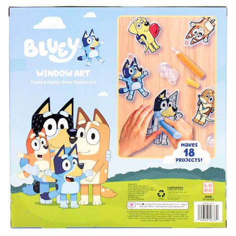 Bluey - Window Art