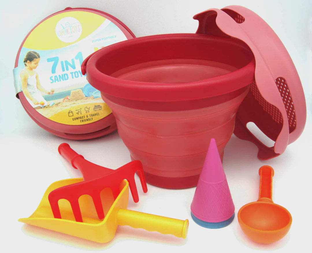 7in1 Sand Toy Set - Pink