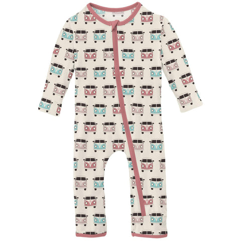 Coverall (Snaps/Zipper) - Natural Vintage Van