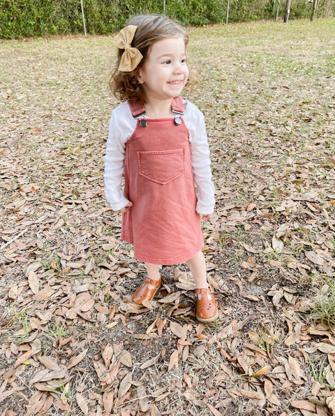 Vestido con hebilla - Faux Denim Sienna