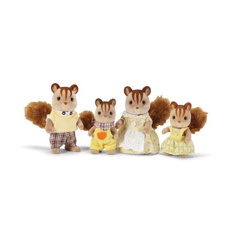 Calico Critters - Hazelnut Chipmunk Family