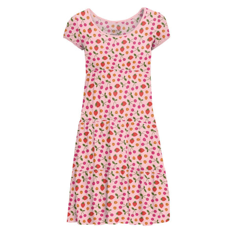 Women's Sundress with Luxe Top - Lotus Berries