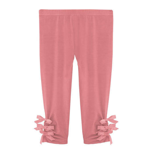 Leggings with Bows - Strawberry