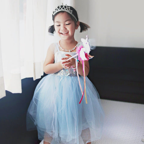 Dress Up - Sequin Princess Dress (Blue)