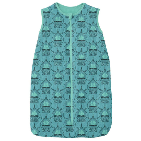 Last One - Size 6/18M: Quilted Sleep Sack - Art Nouveau Floral