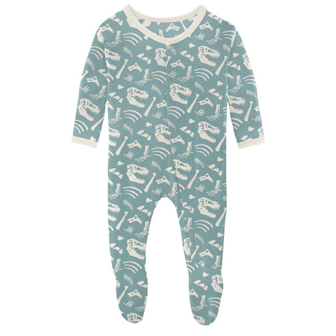 Footie (Snaps/Zipper) - Jade Bones