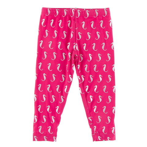 Leggings - Prickly Pear Mini Seahorses