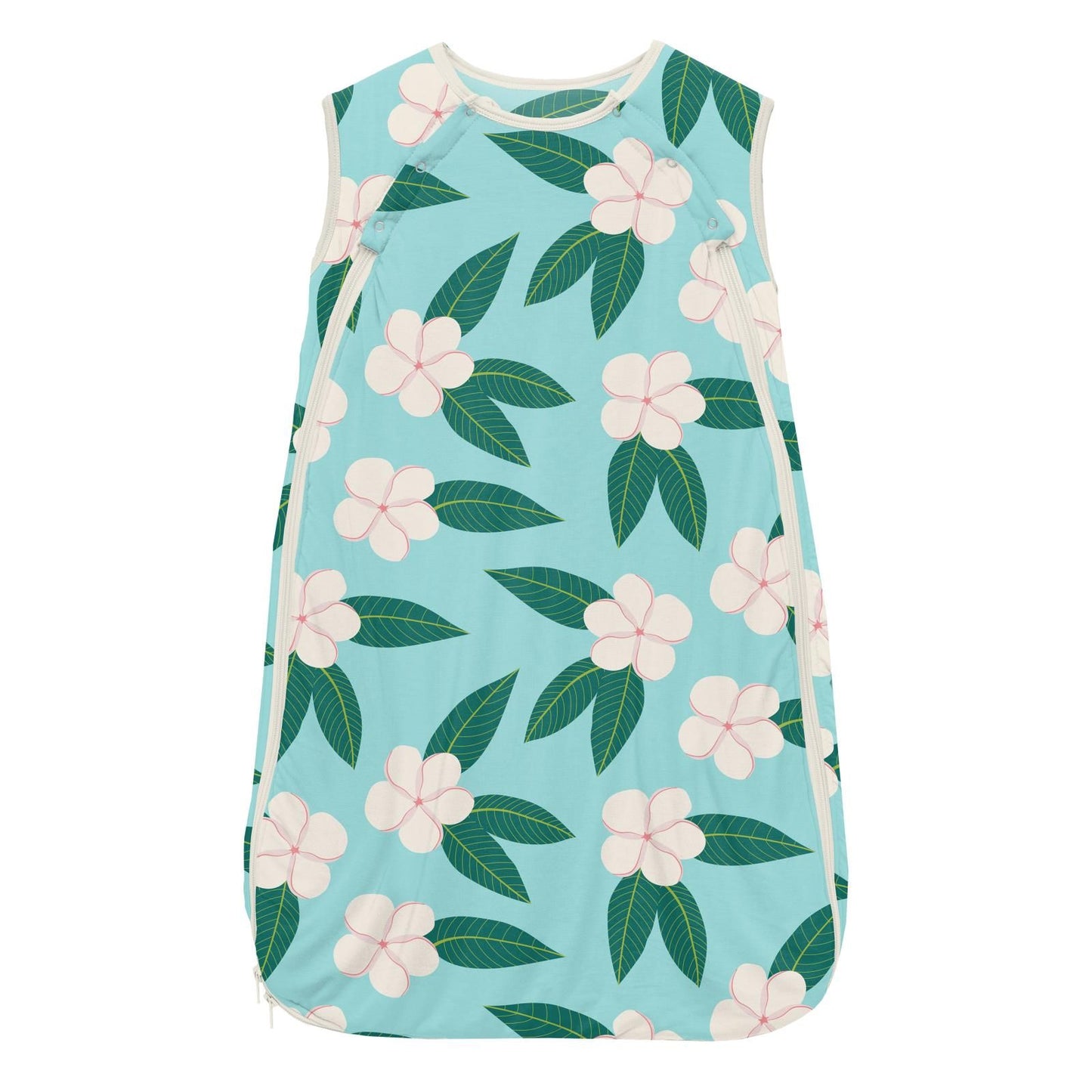 Fluffle Sleep Sack - Summer Sky Plumeria