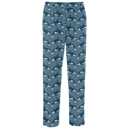 Men's Pajama Pants - Parisian Blue Orca