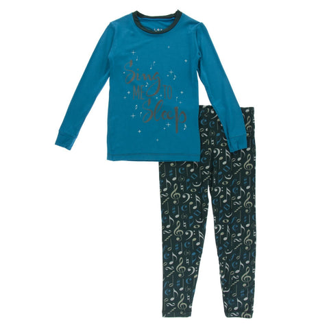 2 Piece Pajama Set - Pine Music Class