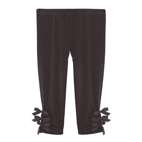 Last One - Size 12/18M: Leggings with Bows - Midnight