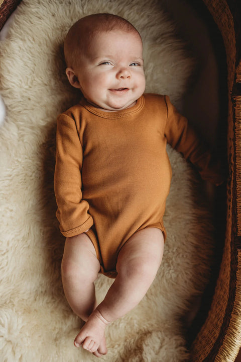 Onesie (Long Sleeve) - Butterscotch