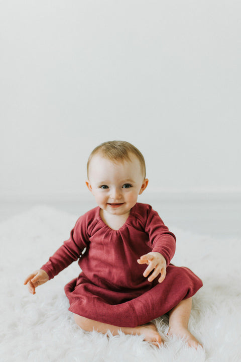 Bubble Dress (Long Sleeve) - Appleberry