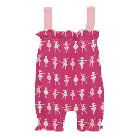 Gathered Romper - Calypso Ballerina