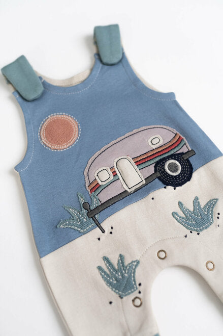 Harem Romper - Camper Applique