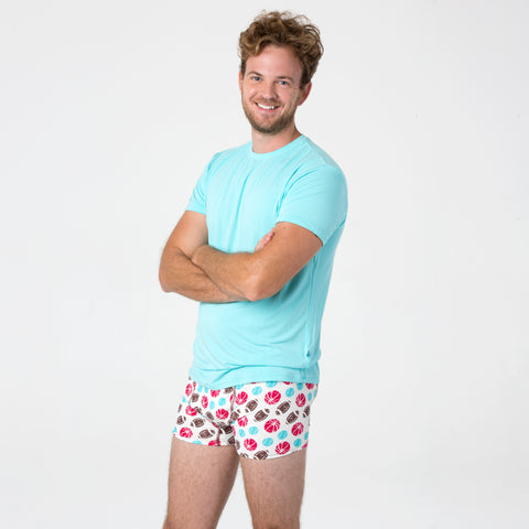 Last One - Size 2XL: Men's Boxer Briefs - Natural Sports