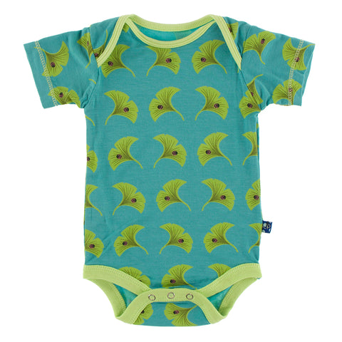 Onesie (Short Sleeve) - Neptune Ginkgo