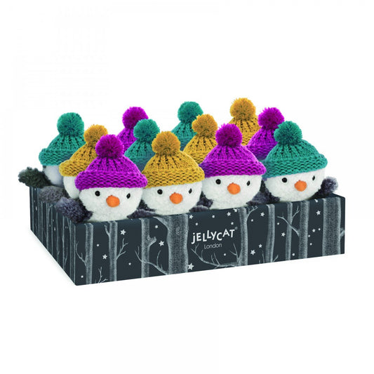 Stuffed Animal - Wee Winter Penguins Assorted Colors