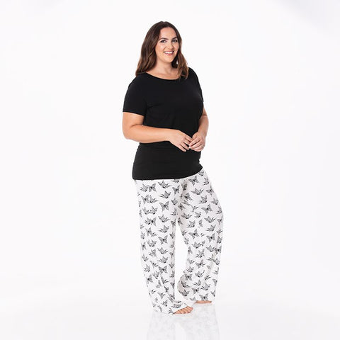 Women's Loosey Goosey Pajama - Natural Swallowtail