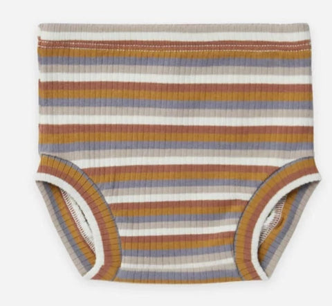 Ribbed Bloomers - Multi Stripe