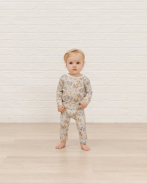 Last One - Size 4/5Y: Bamboo Tee (Long Sleeve) - Garden