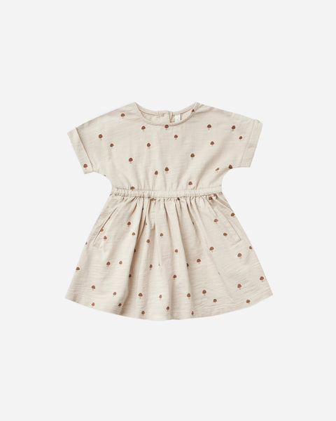 Kat T-Shirt Dress - Mushrooms