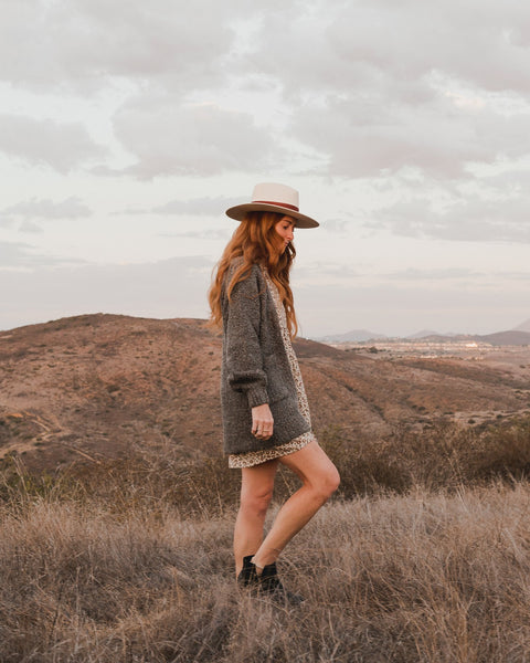 Last One - Size XS: Longline Cardigan (Women's) - Indigo