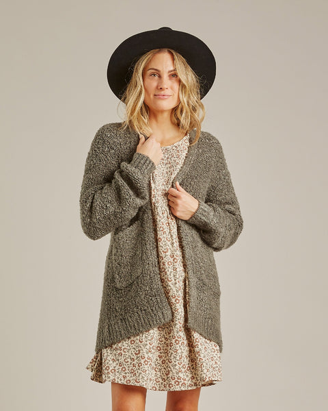 Last One - Size XS: Longline Cardigan (Women's) - Indigo