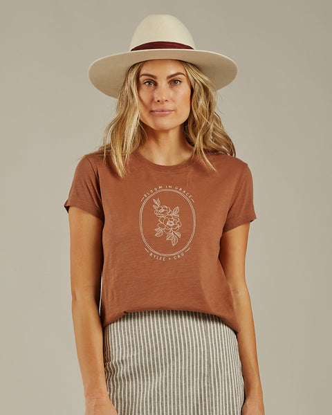 Last One - Size Small: Basic Tee (Women's) - Bloom In Grace