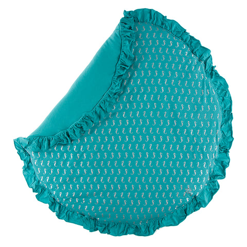 Fluffle Padded Playmat with Ruffles - Neptune Mini Seahorses